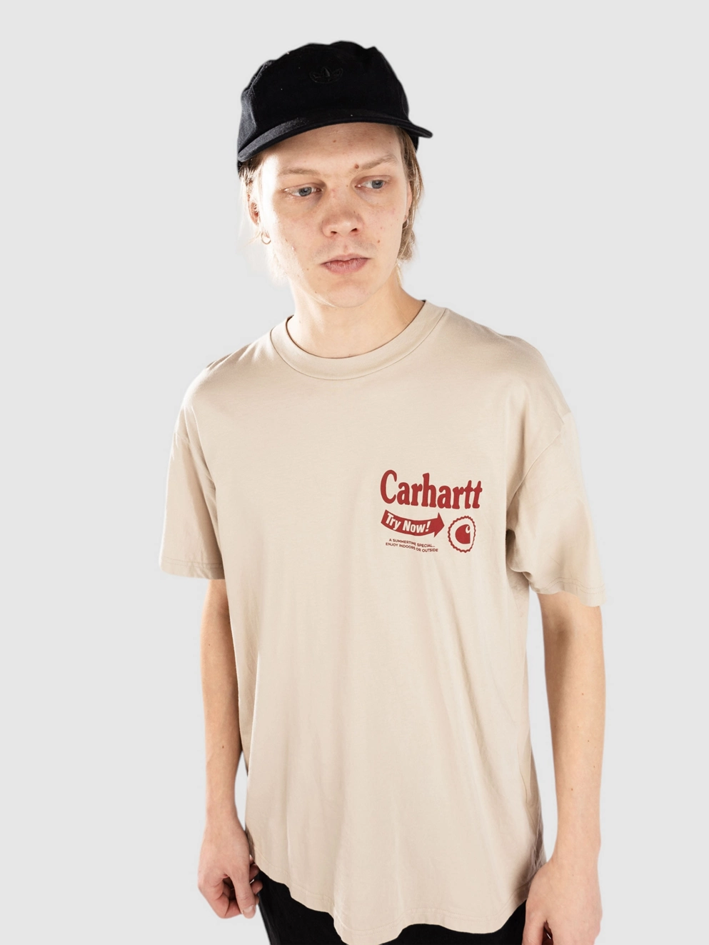 Carhartt WIP Catalogue T-Shirt fleur de sel/desire