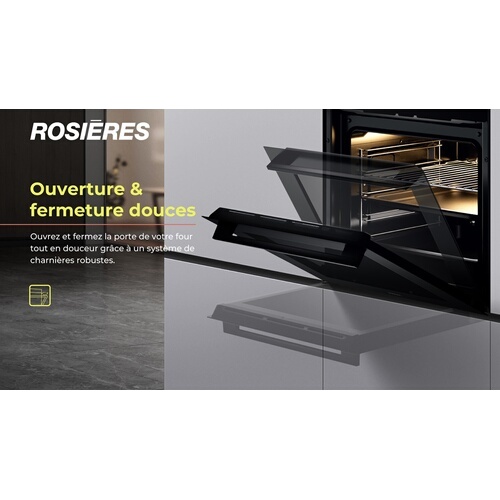 Four encastrable Rosieres RO6 T5G3YTB Noir