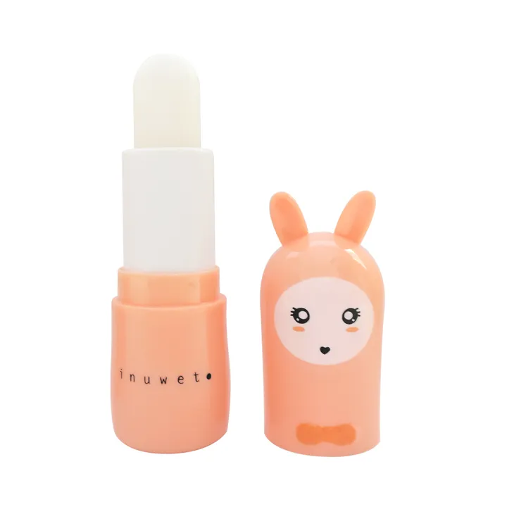 Inuwet Baume à lèvres lapin vegan - Vanille-Coco