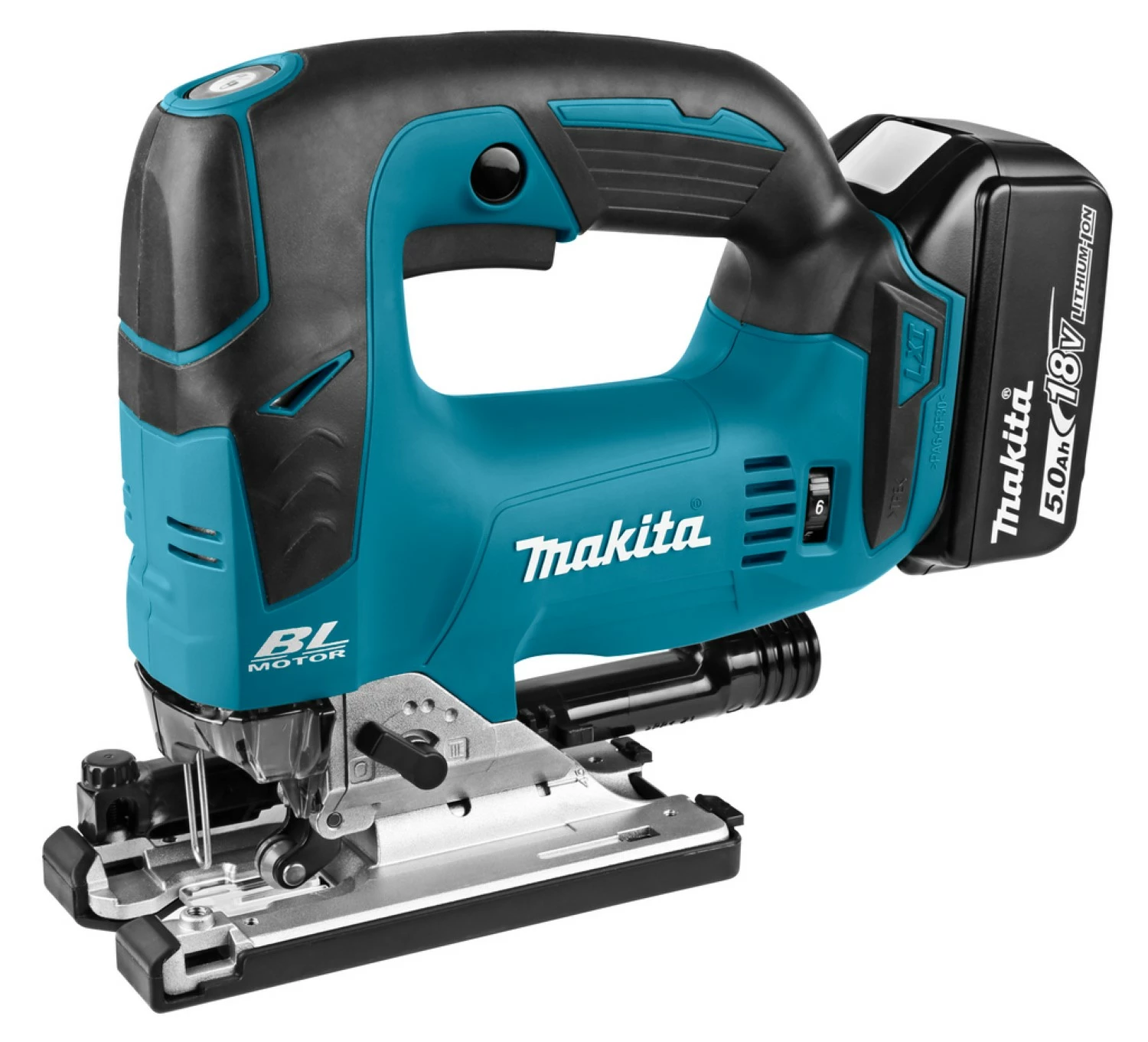 Makita DLX7019TX1 18V Li-Ion accu combiset (2x 5,0Ah) in tas - koolborstelloos