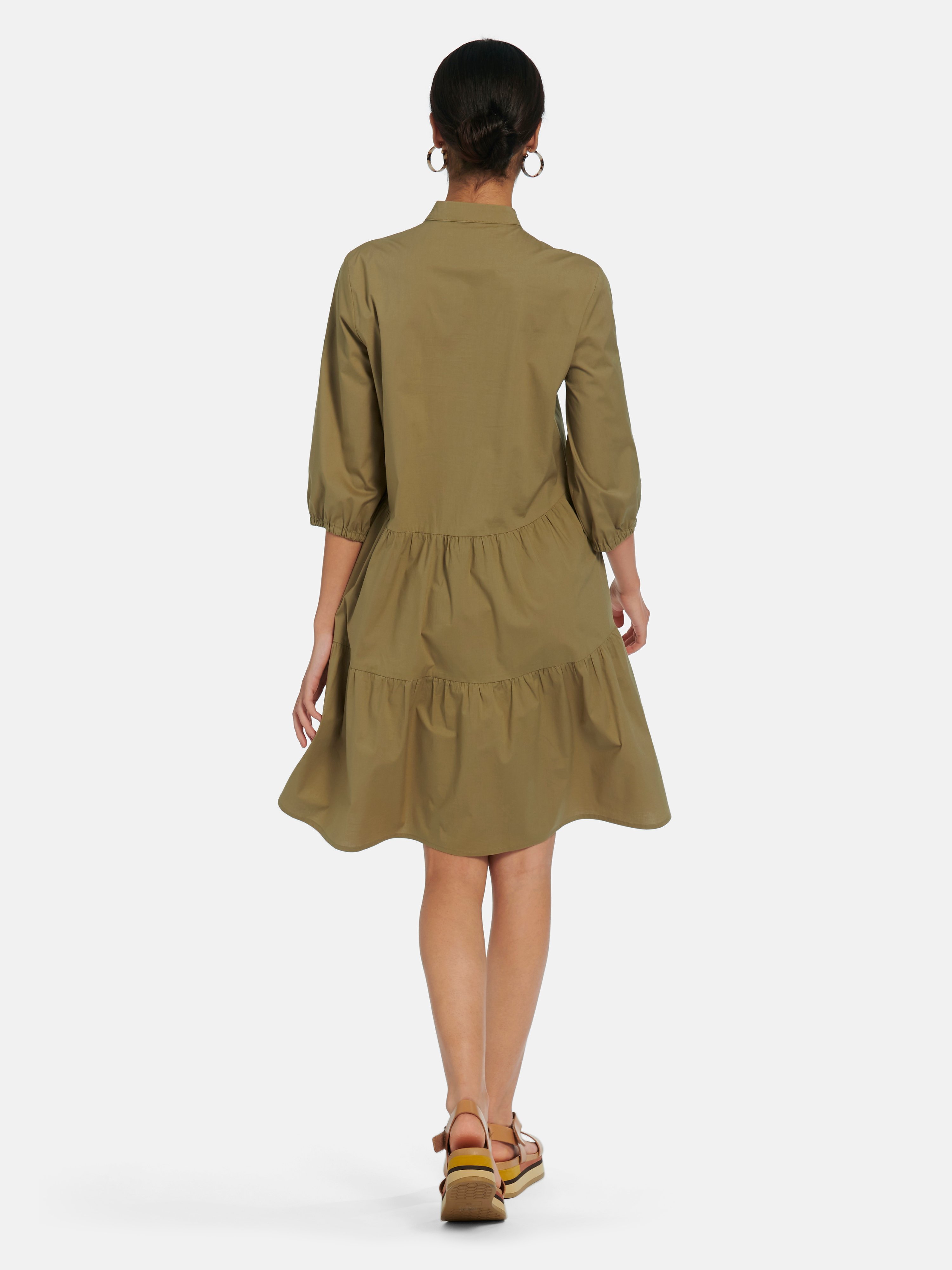 Kleid mit 3/4-Arm