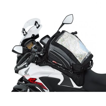 Sacoche réservoir Q Bag Tank Bag 07 magnet (25 à 35 litres) Universel - Noir / Gris