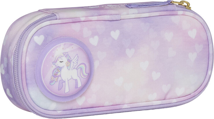 Beckmann of Norway Beckmann Ovalt penalhus Unicorn princess purple