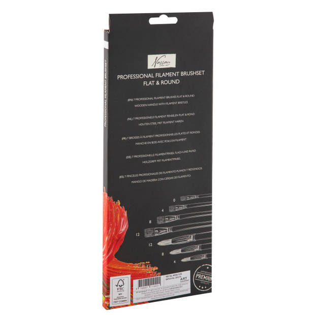 Brush set 7 stuks