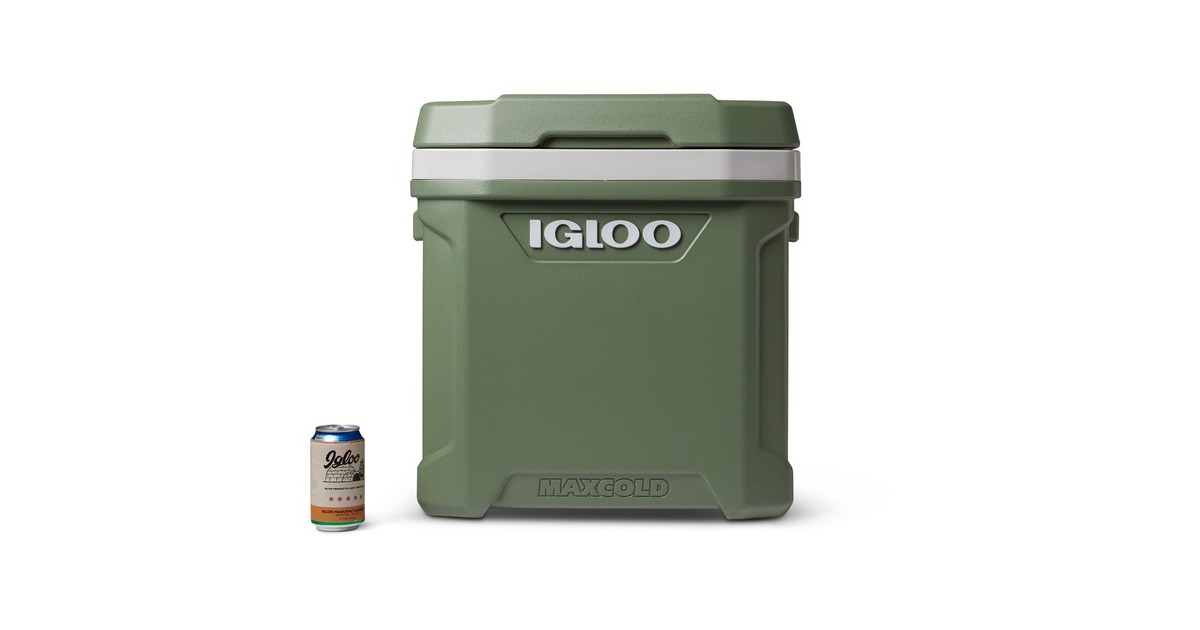 IglooECOCOOL Latitude 60 Roller koelbox  (Groen/wit)