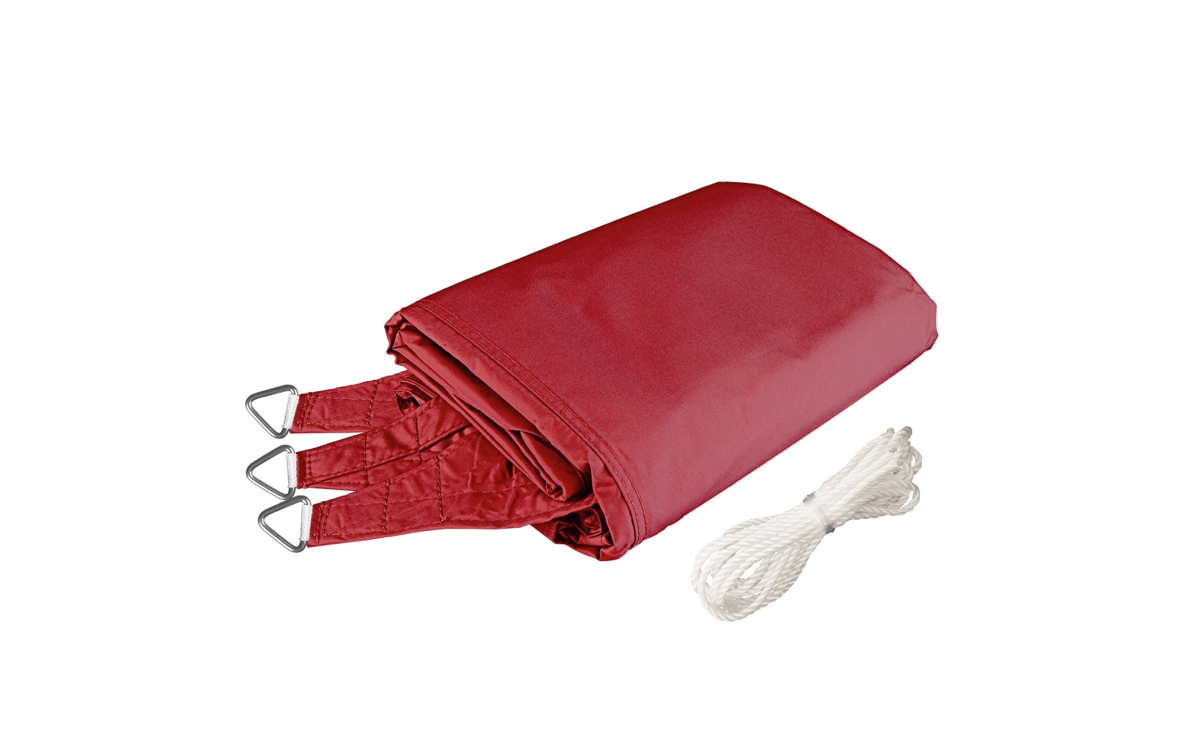 Windhager Sonnensegel »Dreieck 3m,rot«