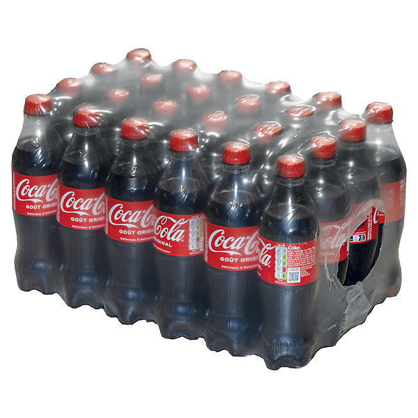 Soda Coca-Cola, en bouteille, lot de 24 x 50 cl