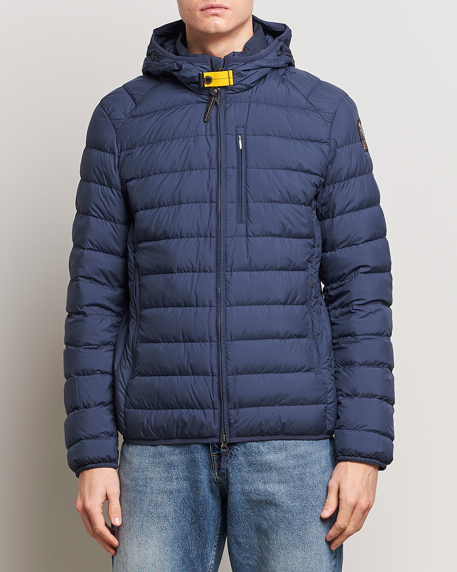 Parajumpers Last Minute Super Lightweight Hooded Jacket Blue Navy