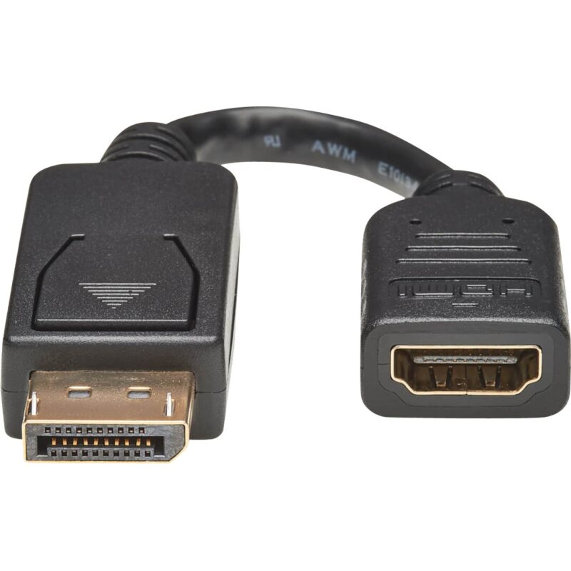 Tripp Lite P136-000 câble vidéo et adaptateur 0,15 m DisplayPort HDMI Noir