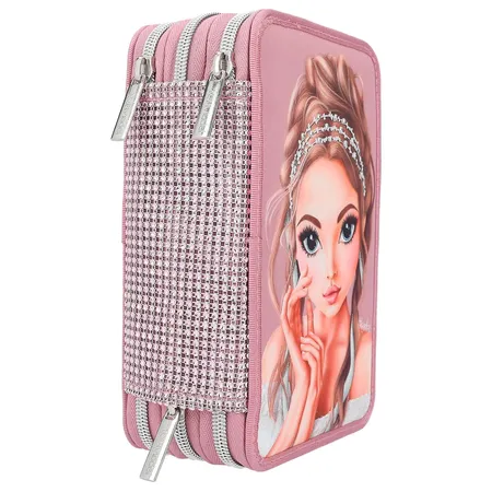 Depesche TOPModel 3-Fach Federtasche GLITTER QUEEN