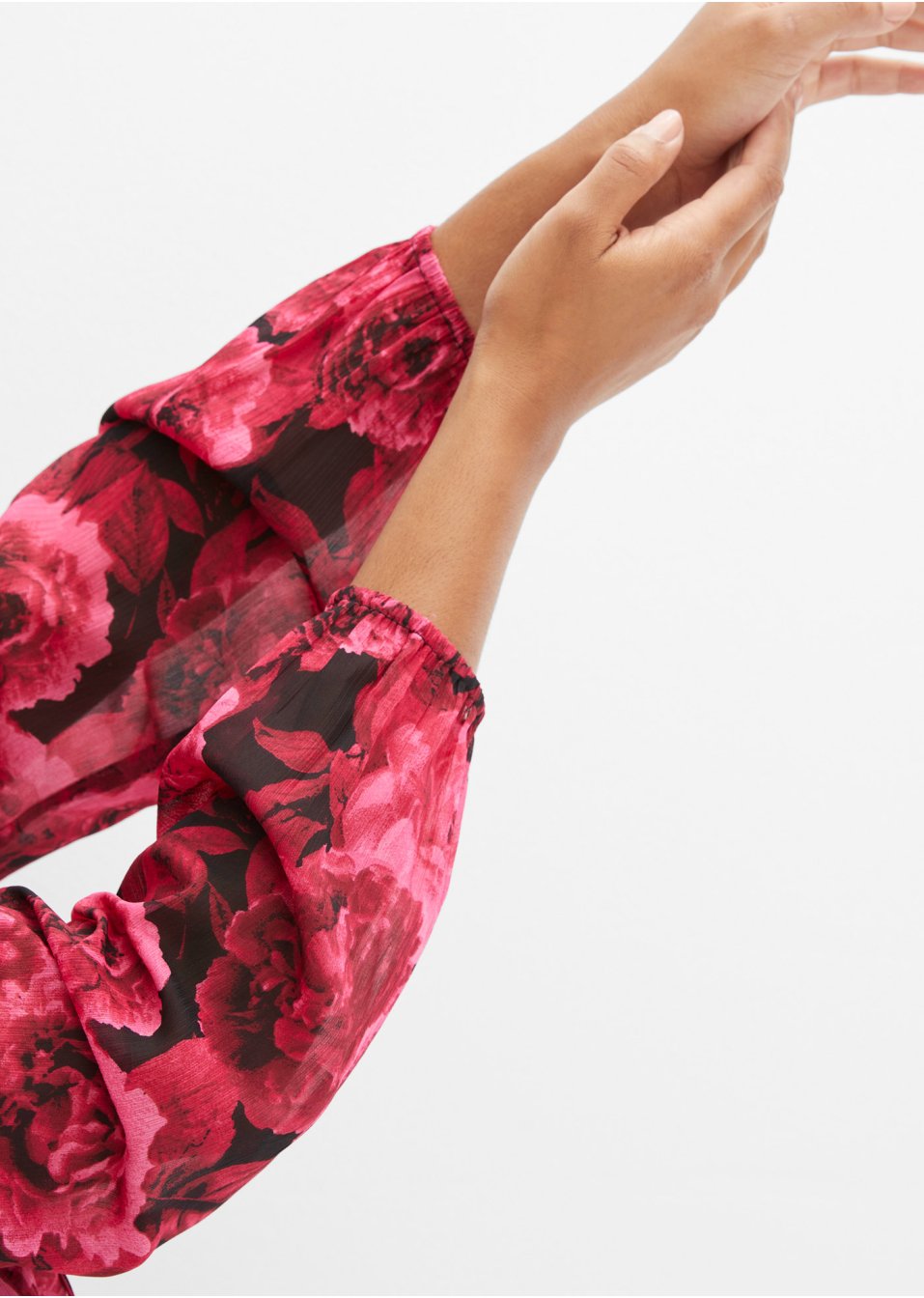 Blouse en chiffon