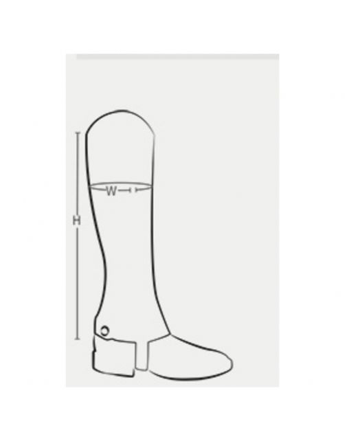 Elt Mini Chaps Daily Zwart - Ruiterkleding