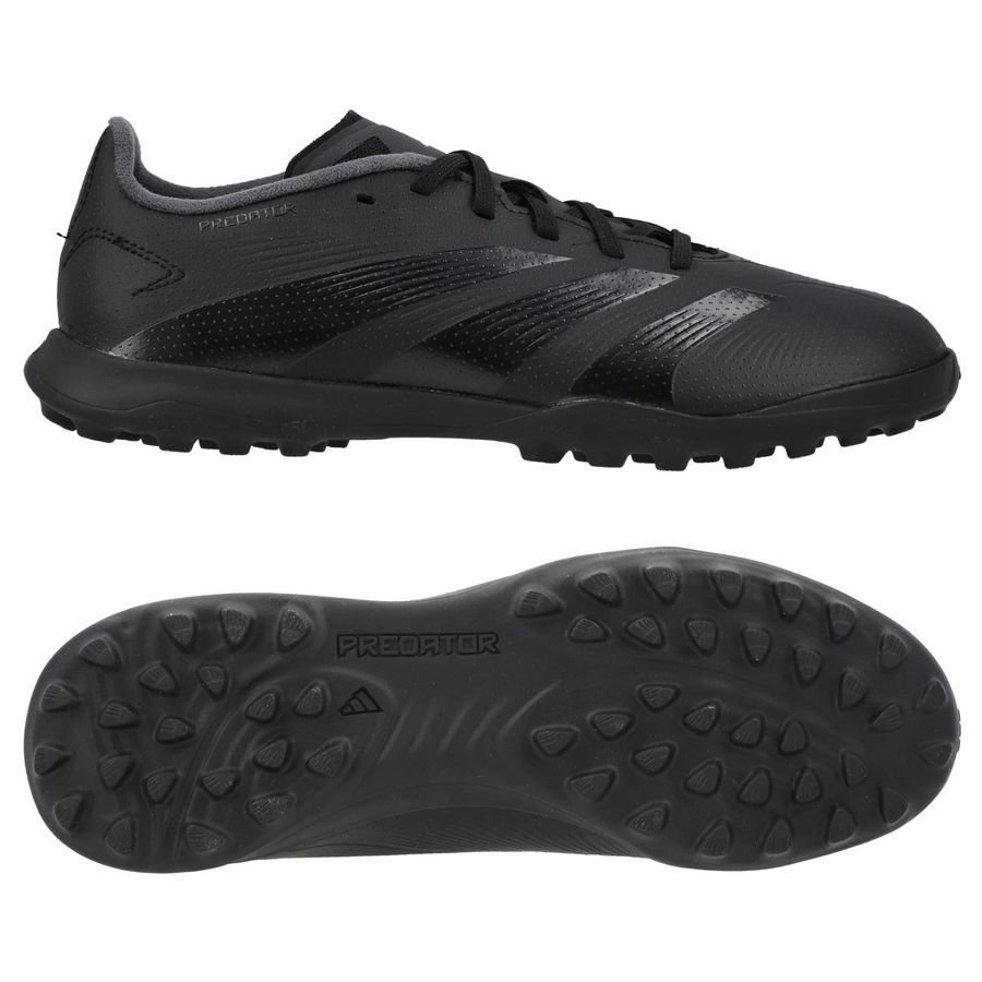 adidas Predator League TF Nightstrike - Noir/Gris Enfant