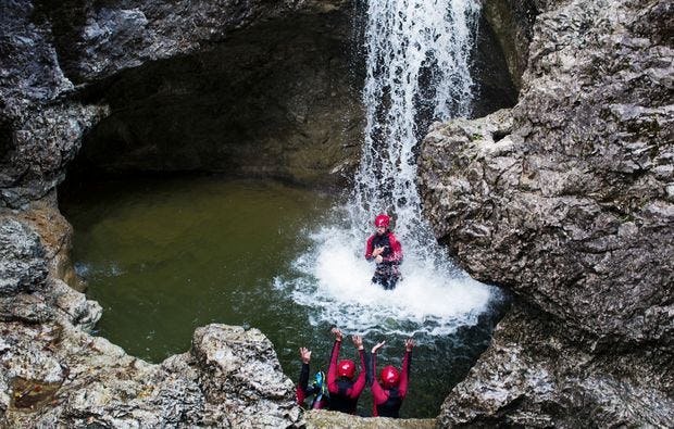 Canyoning-Tour in Bad Reichenhall als Geschenk