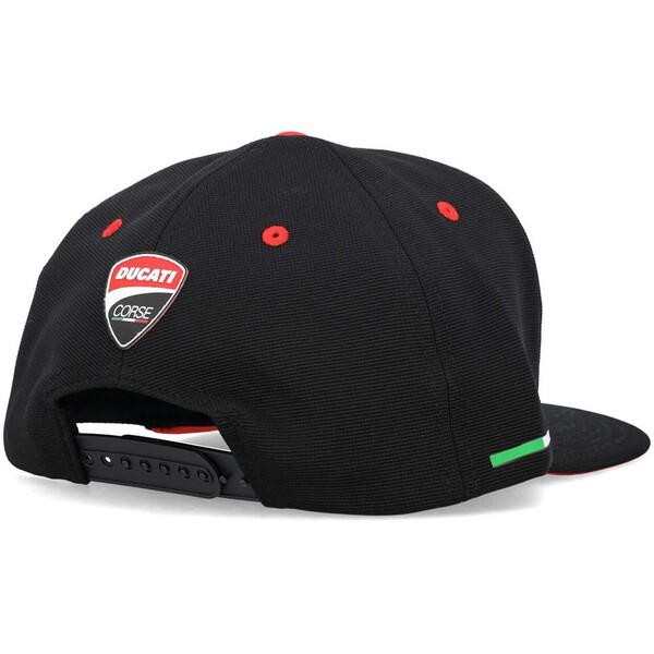 ducati racing - Casquette flat Corse Noir