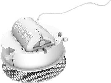 Flexson - Inbouwplafondbeugel - Voor Sonos Era 100/One/One SL - Ronde en Vierkante Roosters - Discreet en Optimaal Bevestigd