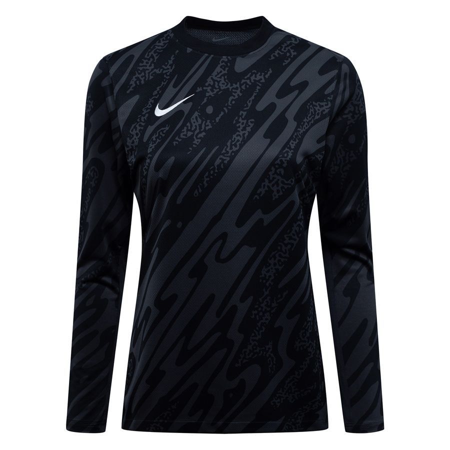 Nike Maillot de Gardien Dri-FIT Gardien V Manches Longues - Noir/Gris/Blanc Femme
