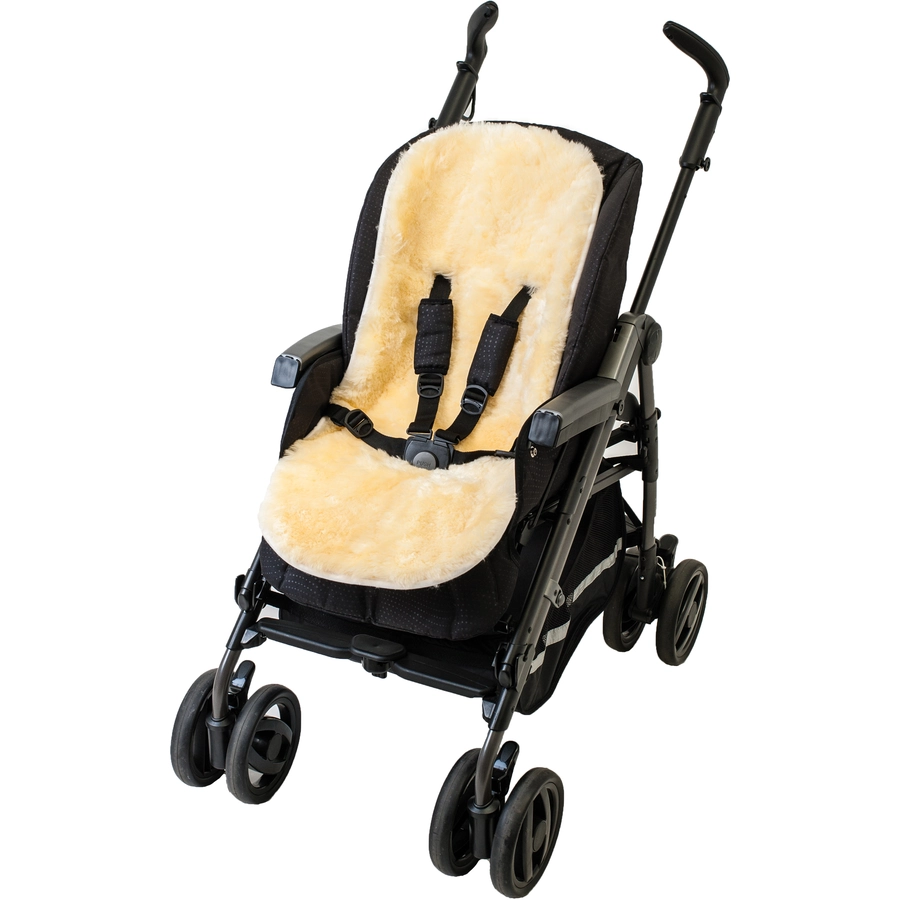 Altabebe Lammfellauflage Nordkap für Kinderwagen Natur
