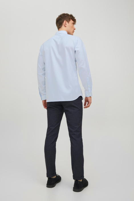 Jack & Jones blauwe heren overhemd