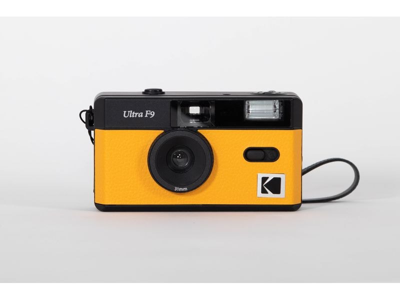 Kodak Analogkamera Ultra F9 Gelb/Schwarz Wiederverwendbare Analogkamera