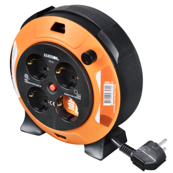Handson Kabelbox 4-voudig RA 10 Meter