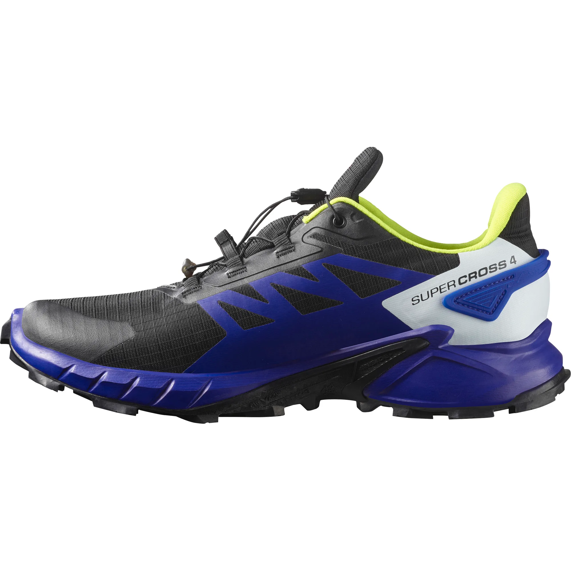 Salomon Shoes Supercross 4 Gtx Black/Surf W/Yell Basic Black