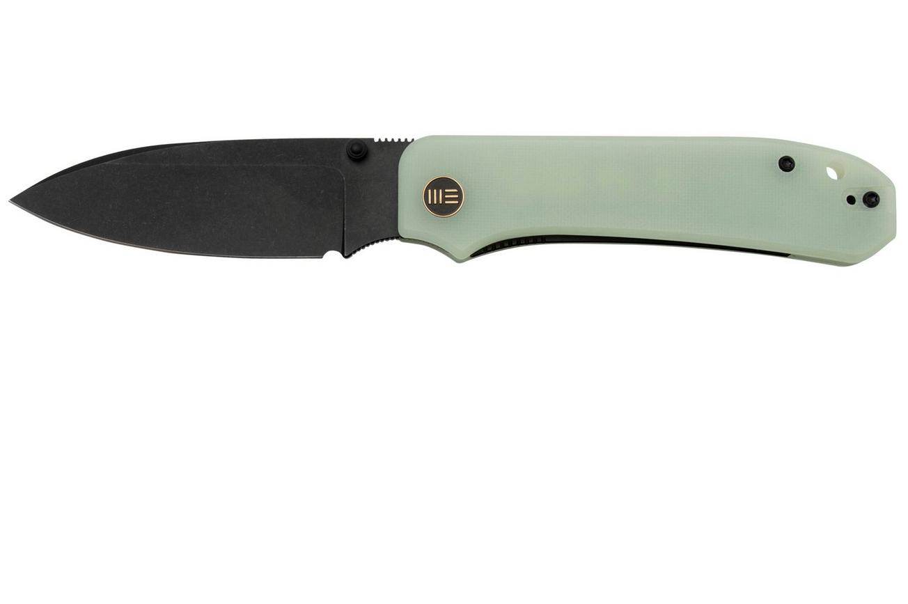 WE Knife Big Banter WE21045-3 Natural G10, Black, Ben Petersen design