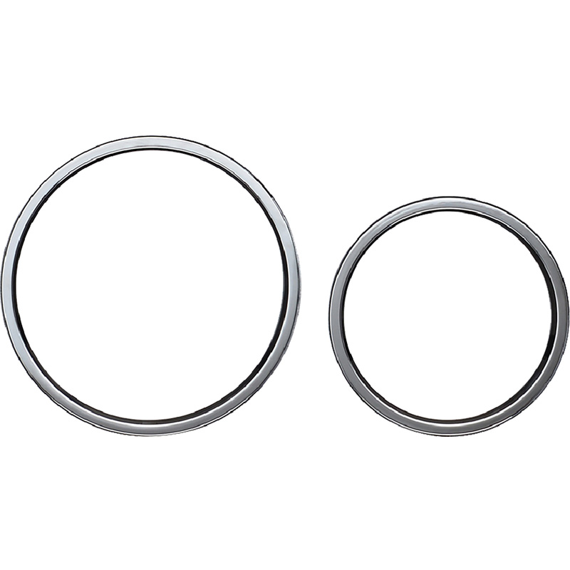Dynamic Way bedieningsplaat Circle wit