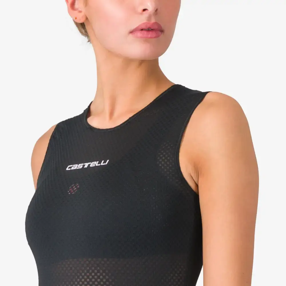 Castelli Pro Mesh Ondershirt Zonder Mouwen Zwart Dames