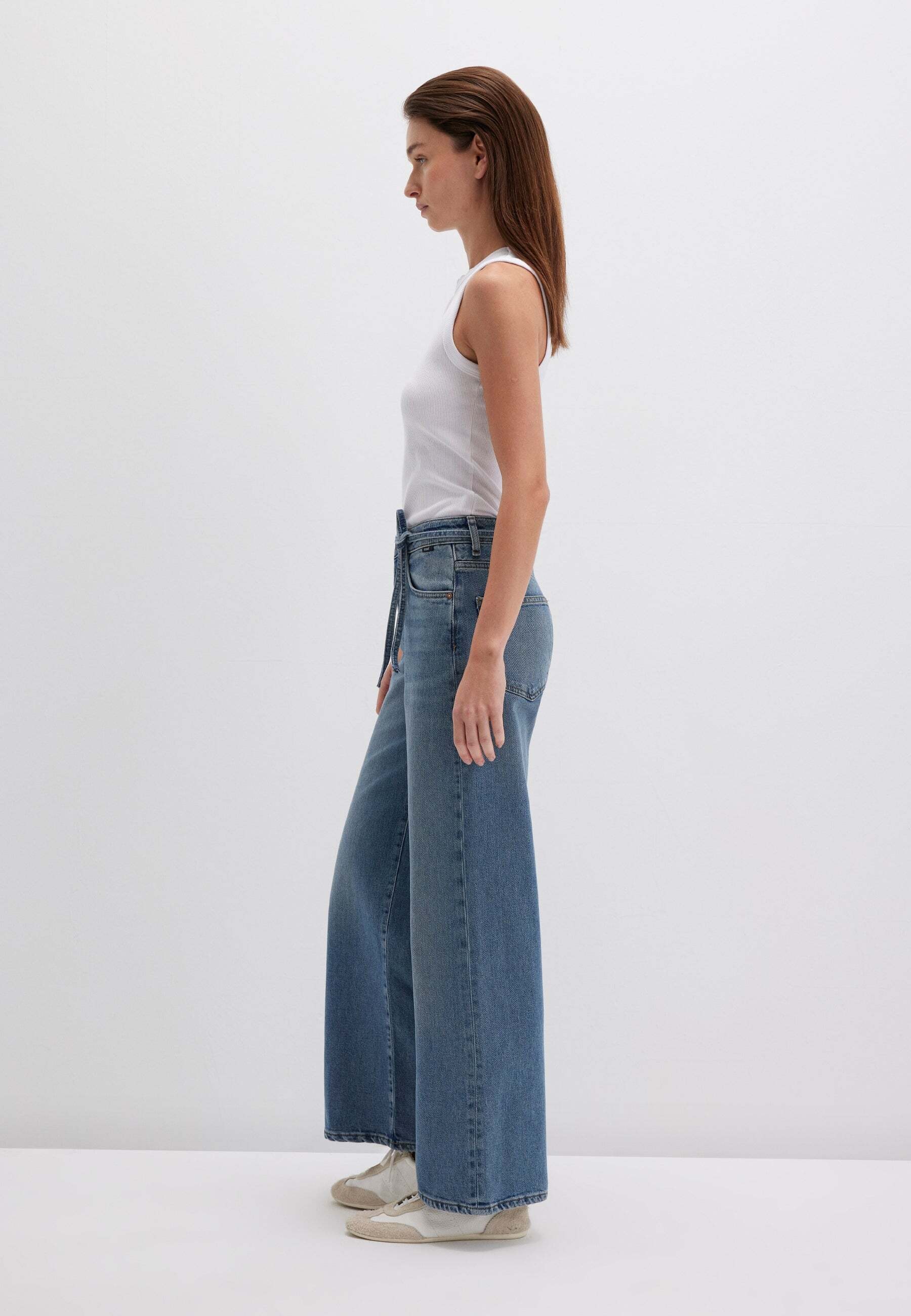 Mavi Weite Jeans »Mavi Jeans Malibu With Belt«