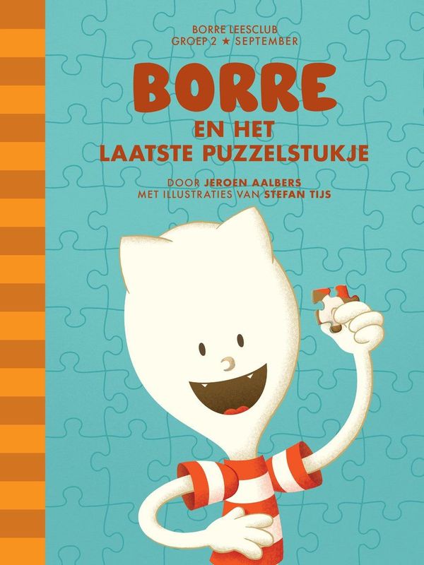 Boek - Borre Zoekt het Laatste Puzzelstukje - Kinderboek - Multicolor - Papier