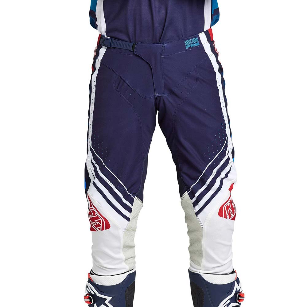 Troy Lee Designs - Pantalon SE Pro Wavez Navy / Blanc / Rouge