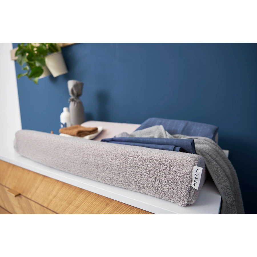 MEYCO Wickelauflagenbezug Teddy - Greige - 50 x 70 cm