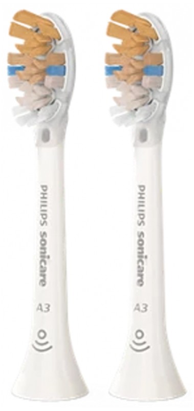 Philips -Sonicare A3 Premium Replacement Heads ( 2 pcs )- Colour: White HX9092/10