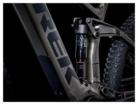 VTT Électrique Tout-Suspendu Trek Rail 5 Shimano Deore 12V 625 Wh 29'' Gris Mercure
