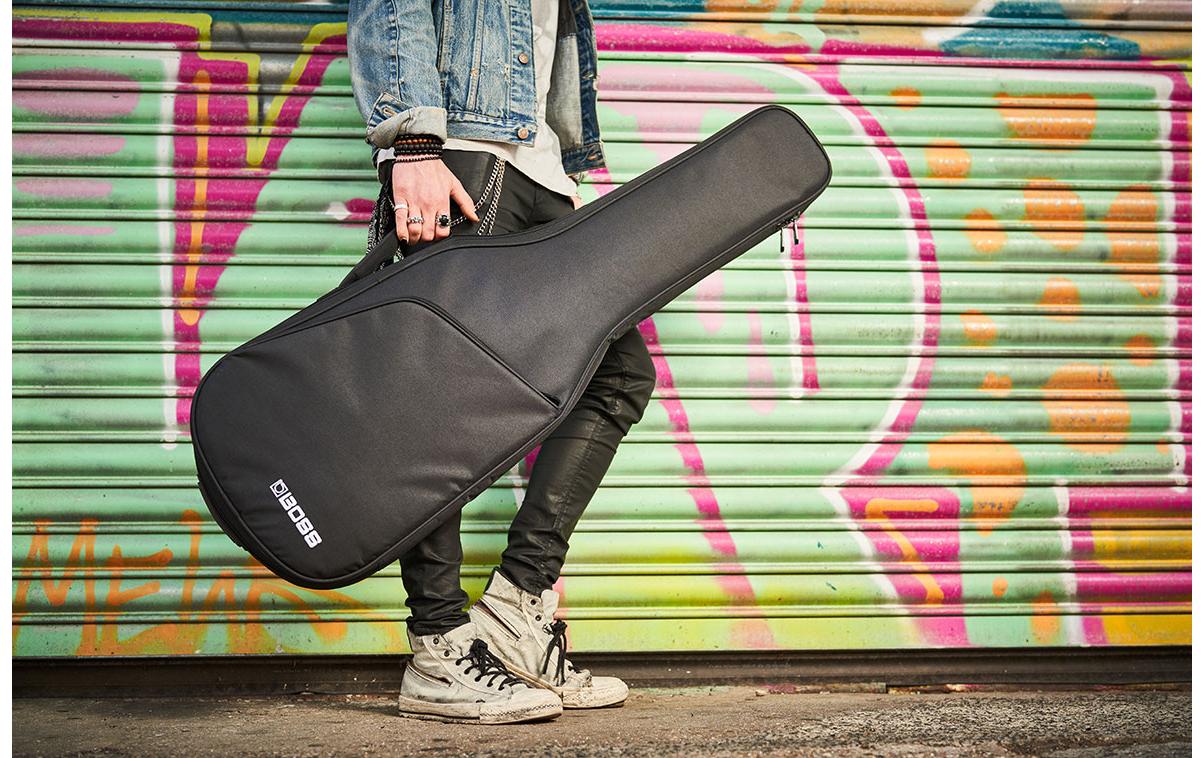 CB-EG01 für E-GitarreSchlanke Gitarrentasche für angenehmes Reisen