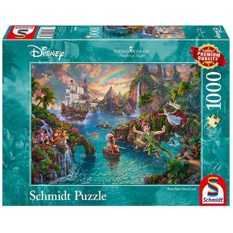 Puzzle 1000 pièces Kinkade - Peter Pan