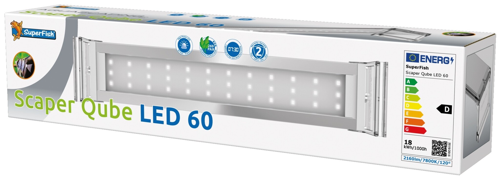 Scaper Qube 60 LED-Verlichting