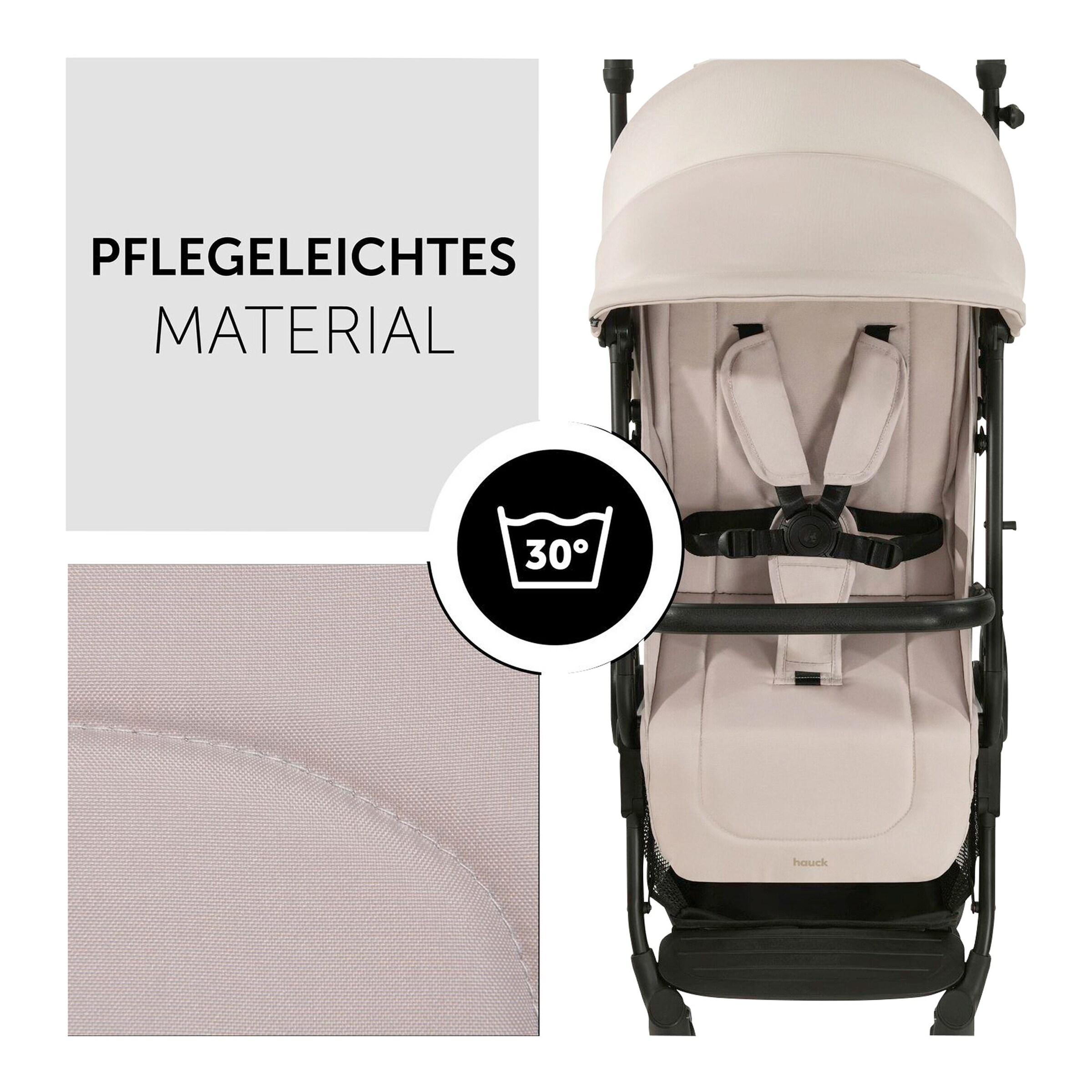 Hauck Buggy TravelNCare beige