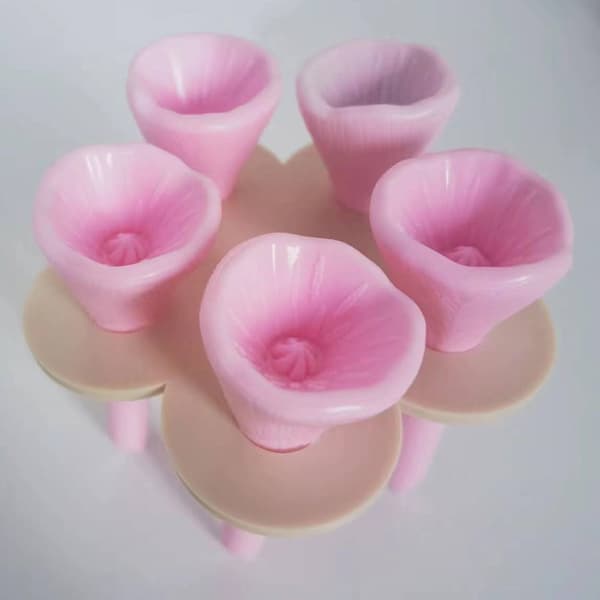 INF Resin Flower Bee drikkefontene (sett med 2)