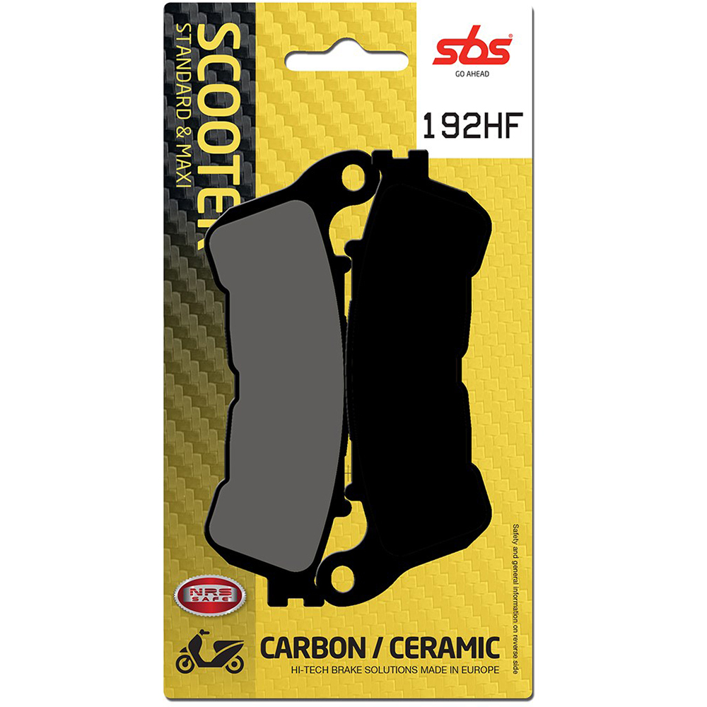 SBS - Plaquettes de frein 192 (828HF)