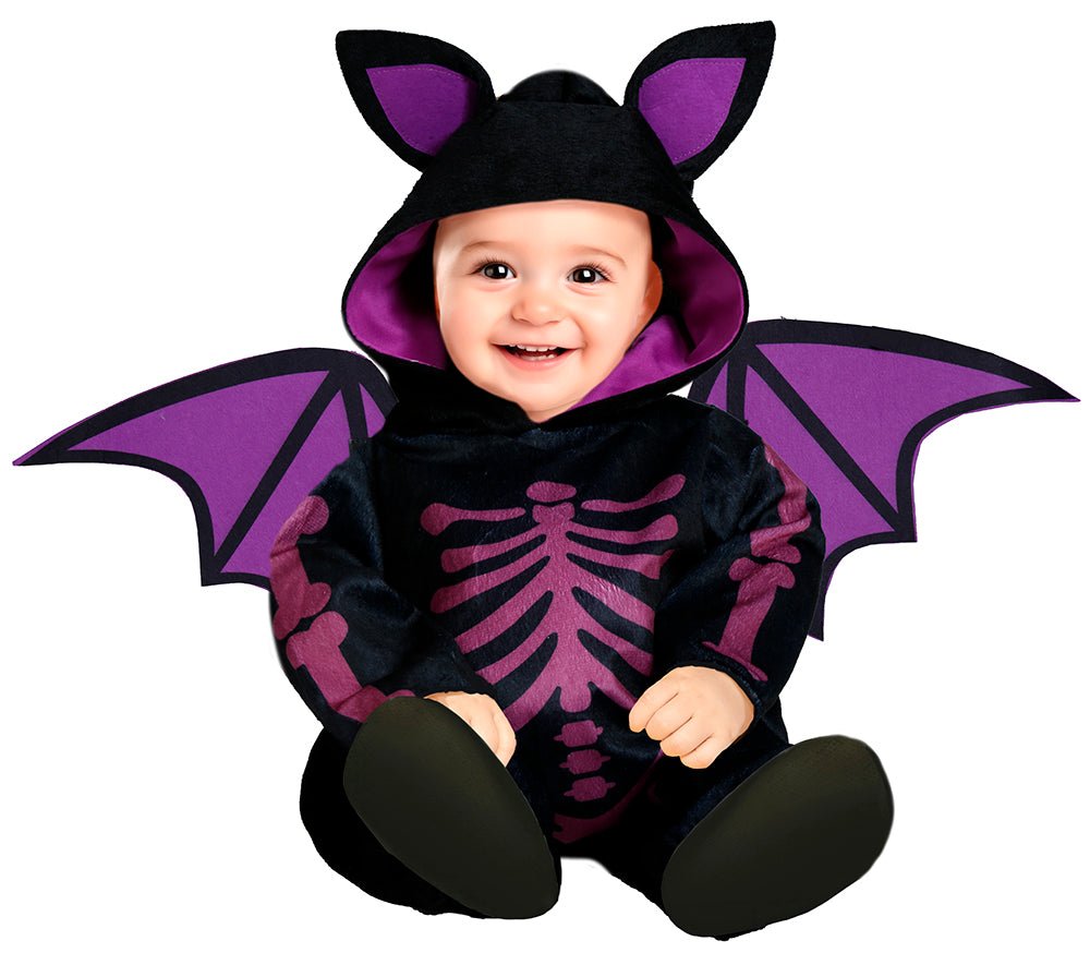 Halloween Kostuum Paars Baby Vleermuis