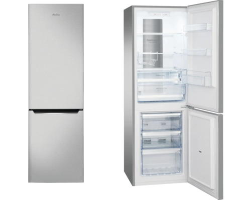 Amica koel-vriescombinatie, afmetingen koelkast (B x H x D): 540 x 1710 x 576 mm, koelgedeelte: 161 l, vriesgedeelte: 70 l