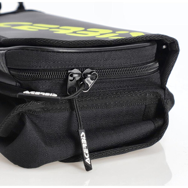 Acerbis - Sacoche banane Profile Logo Noir / Gris / Jaune