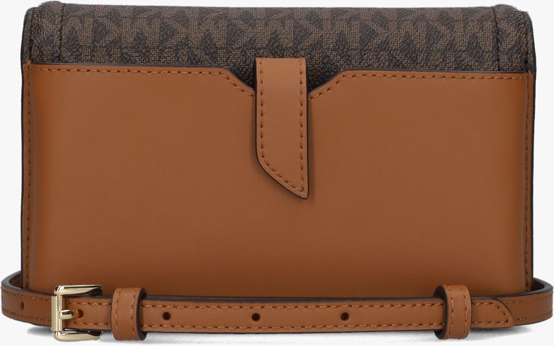 MICHAEL KORS bruine michael kors schoudertas sm phone crossbody