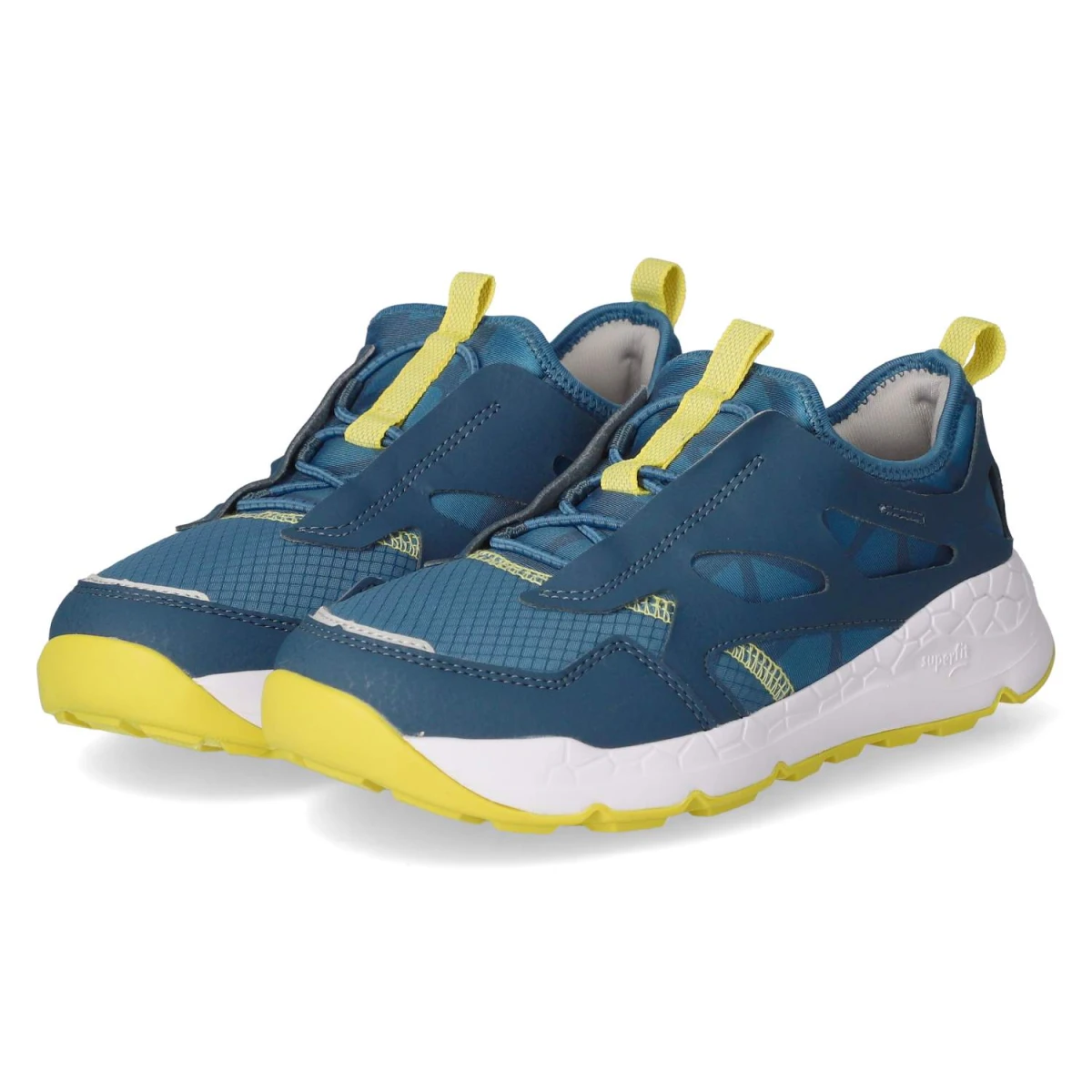 SuperfitLow Sneaker FREE RIDE - BLAU/GELB