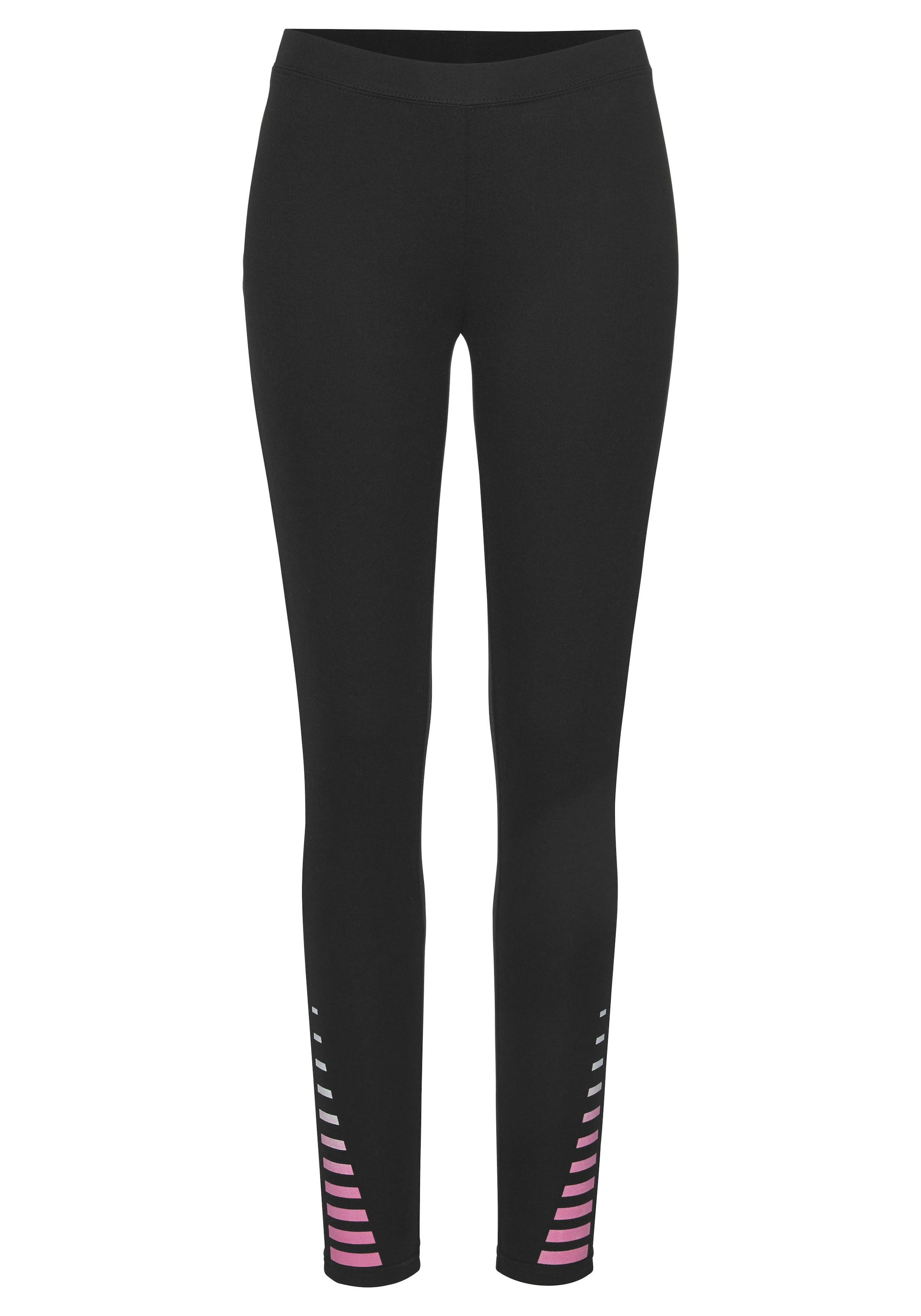 Buffalo Leggings  mit seitlich bedrucktem Bein