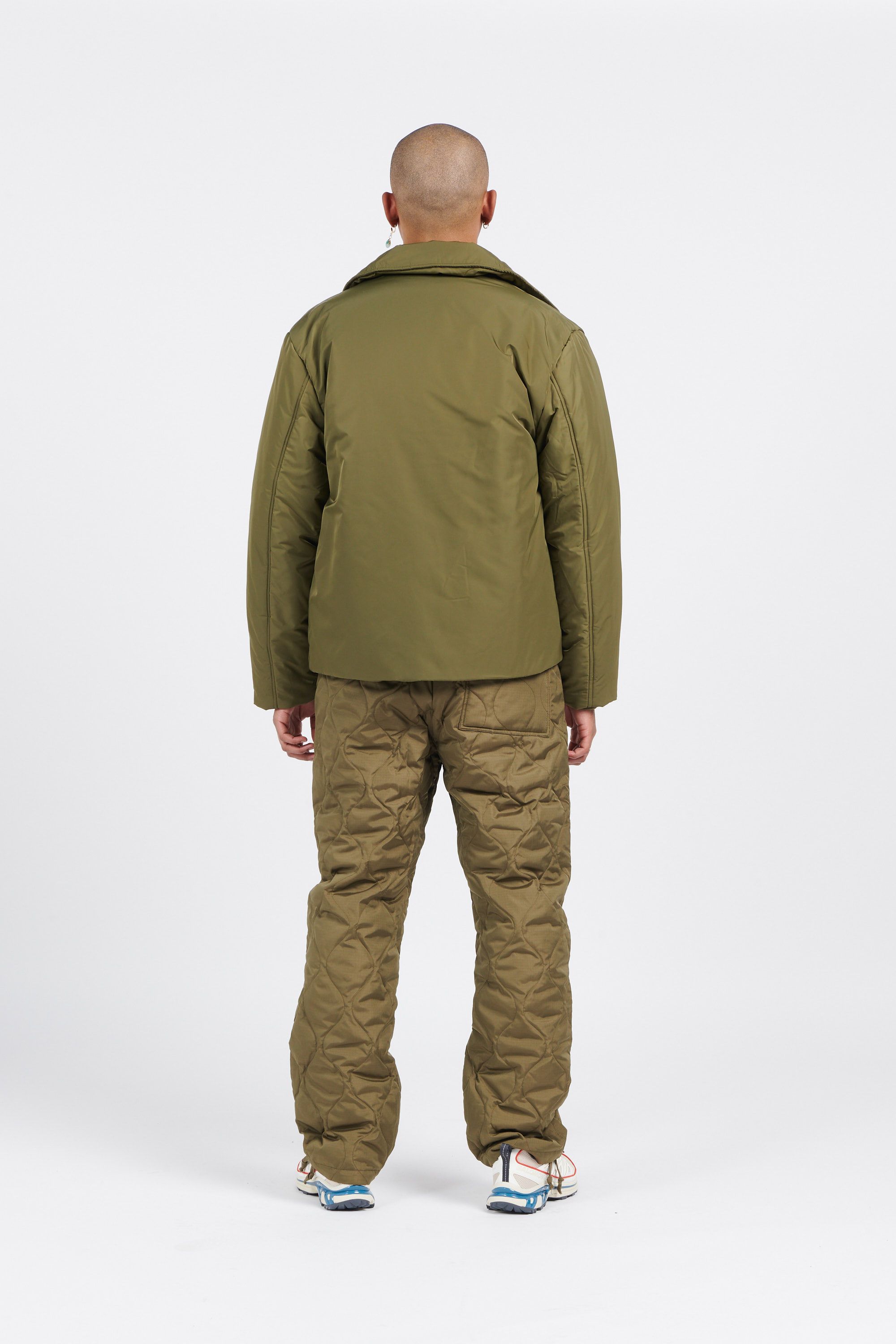 OLAF Veste OLAF PADDED COACH JACKET Vert