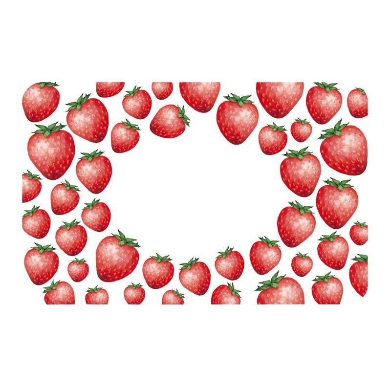 100 étiquettes pour confitures - Fraises Chevalier diffusion