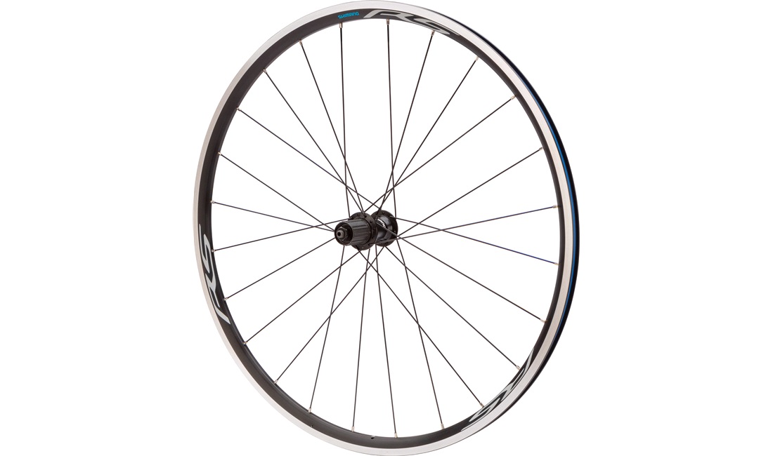 Shimano Baghjul Sort 8-11sp WH-RS100 Fælgbremse 9mm QR Clincher